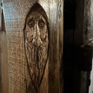 Another carving you would never notice unless you looked around.