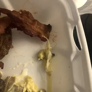 Piece of Melted plastic