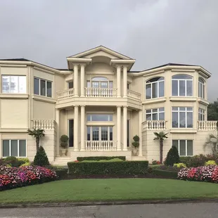 Home overlooking the Atlantic Ocean