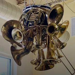 Musical chandelier