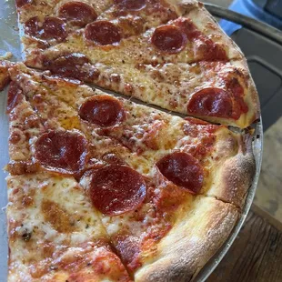 Exactly what my son was craving. Great pizza the sauce is homemade