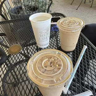 Salted caramel latte!