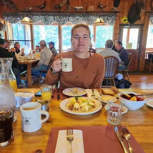 Breakfast was different every morning! No Hotel continental here!