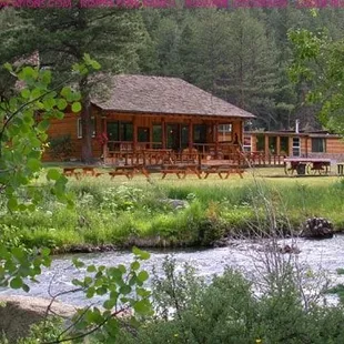 Back of Wildhorse Lodge