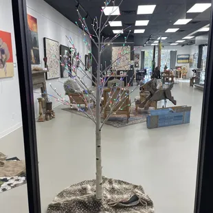 A Peek inside the gallery