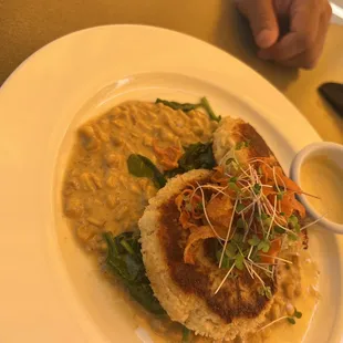 Linguini Pasta Crab Cakes