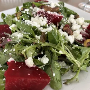 Golden and Roasted Beet Salad