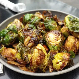 I don't normally like brussel sprouts,but these were surprisingly delicious