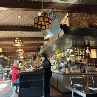 the counter