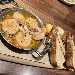 Wild Shrimp Scampi