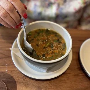 Lentils soup