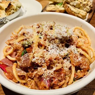 Crushed Meatball Ragu