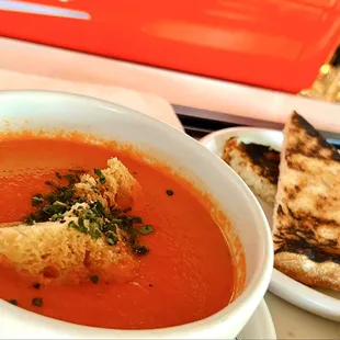 Tuscan Tomato Bisque &amp; side of Bread