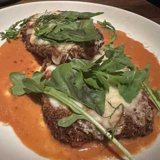 Crispy Eggplant Parmesan