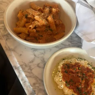 Spicy Rigatoni Vodka