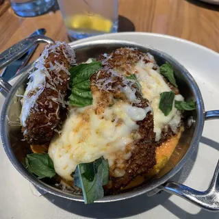 Crispy Eggplant Parmesan