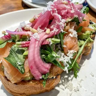 Smoked Salmon Avocado Toast*