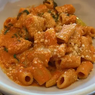 Spicy Rigatoni Vodka
