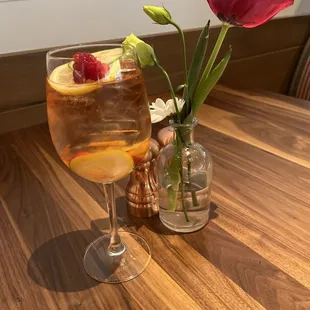 Sparkling Rosé Sangria