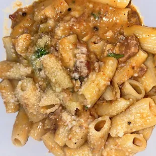 Spicy Rigatoni Vodka