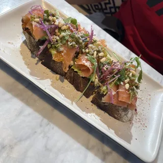 Smoked Salmon Avocado Toast*