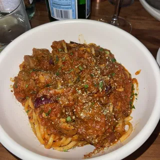 Crushed Meatball Ragu