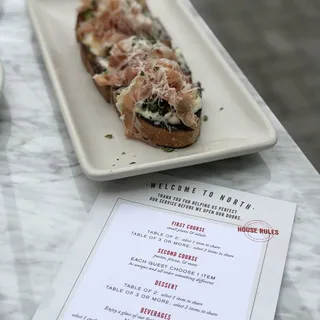 Prosciutto Bruschetta