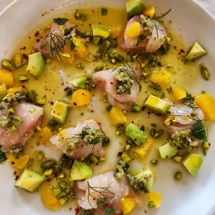 Yellowtail crudo