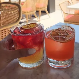Diavolo and Sicilian Margarita