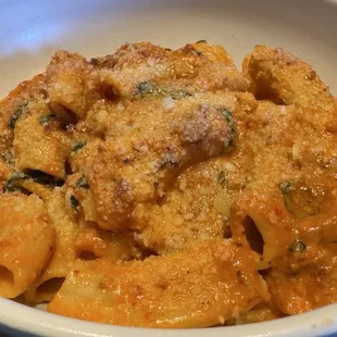 Spicy Vodka Rigatoni