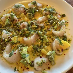 Yellowtail Crudo*