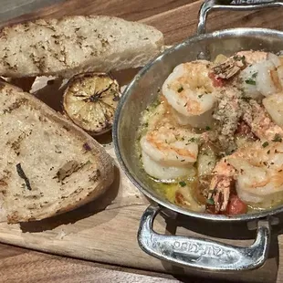 Wild Shrimp Scampi