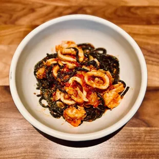 Squid Ink Tonnarelli