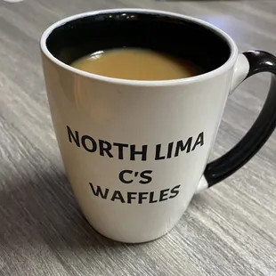 a cup of coffee