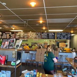 Donuts and Drinks Menu