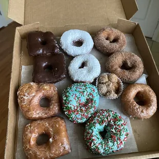 donuts, food, dough desserts