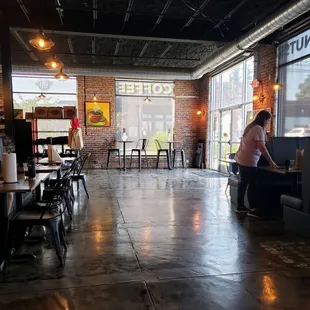 Dining Area at North Lime Coffee and Donuts Limestone