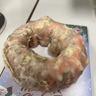 Pear cherry? Very sweet and dense. My co-worker treated us all!