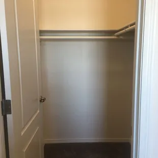 Master bedroom walk-in closet.