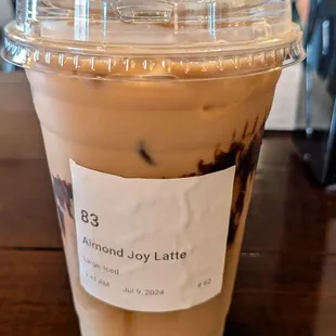 Almond Joy Latte