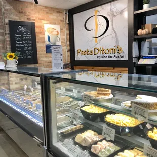 Pasta place in the market