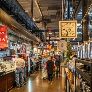 the interior of a grocery store
