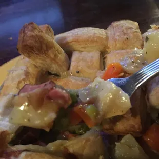 a plate of food