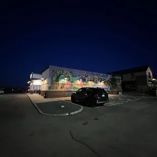 sushi and sashimi, outside