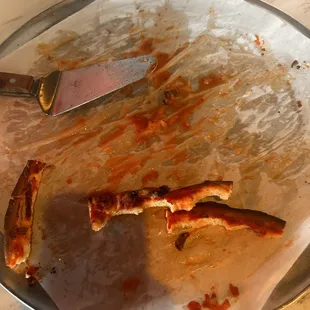 Slices removed and this is what remains