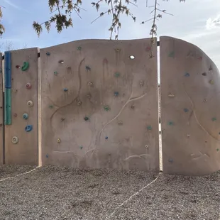 Bouldering wall