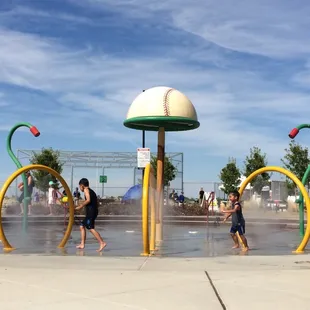 Water Spray Area