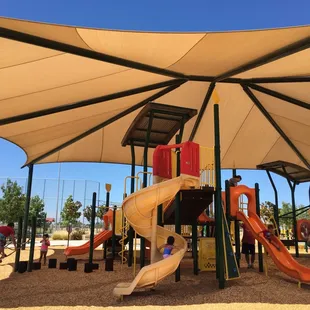 Awesome covered play area!