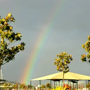 Lovely day for a rainbow.