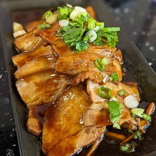 Braised pork